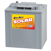 MK Power 8GTE35-DEKA , Gel Deep Cycle Battery, 6V, 220 AhC/100 Hr Rate, SAE Terminal.